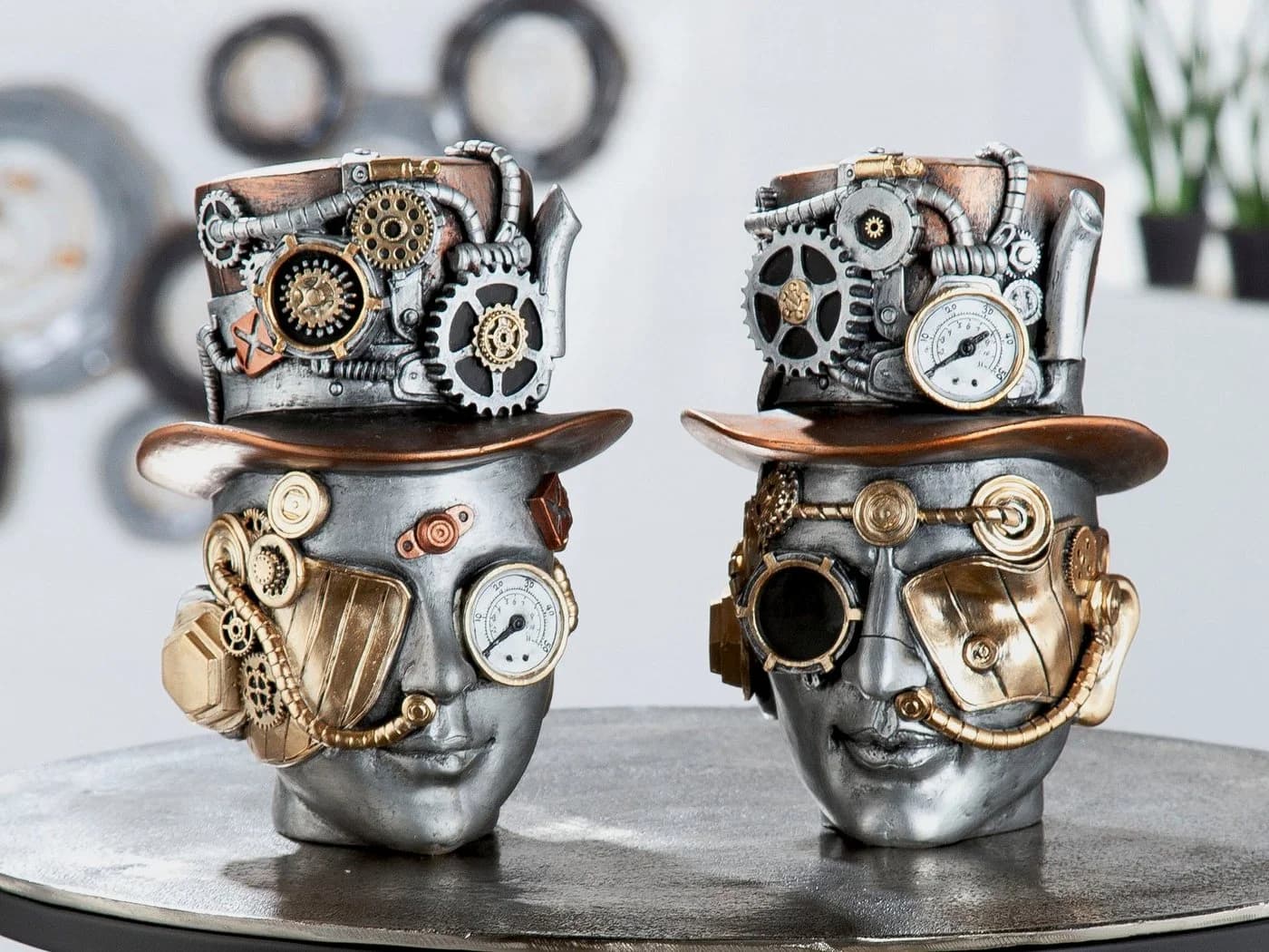 Casablanca by Gilde Fantasy-Figur Skulptur Steampunk Male - Bild 2