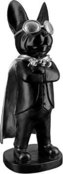 CASABLANCA BY GILDE Hund Hero Dog stehend Schwarz Kunstharz Bild 4