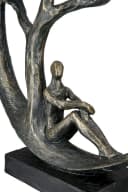 CASABLANCA BY GILDE Skulptur Daydreamer Dekofigur braun Bild 1