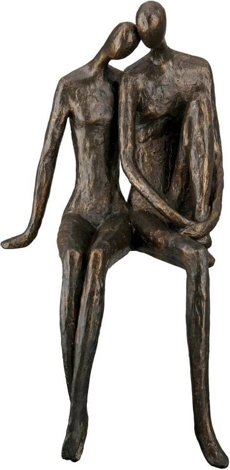 Casablanca by Gilde Kantenhocker Skulptur XL Couple