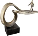 Casablanca by Gilde Dekofigur Skulptur Path Bronze Bild 3