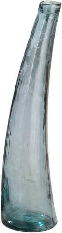 Bodenvase GILDE Corno 80cm Glas blau petrol Bild 2
