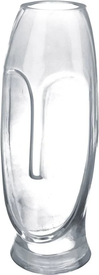 Tischvase Moai Grau Glas CASABLANCA BY GILDE - Bild 2