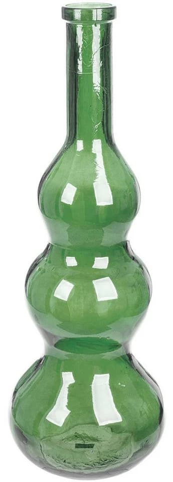 Gilde Bodenvase Balleros grün Glas bauchig - Bild 2