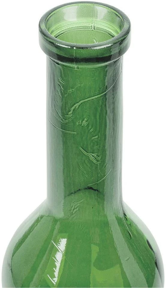 Gilde Bodenvase Balleros grün Glas bauchig - Bild 3