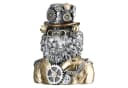 Gilde Dekofigur Löwe Steampunk Lion 58722 Kunstharz Figur Bronze/Gold Bild 4