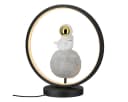 Gilde LED Tischleuchte Astronaut Juno USB Designleuchte Kunstharz Bild 2