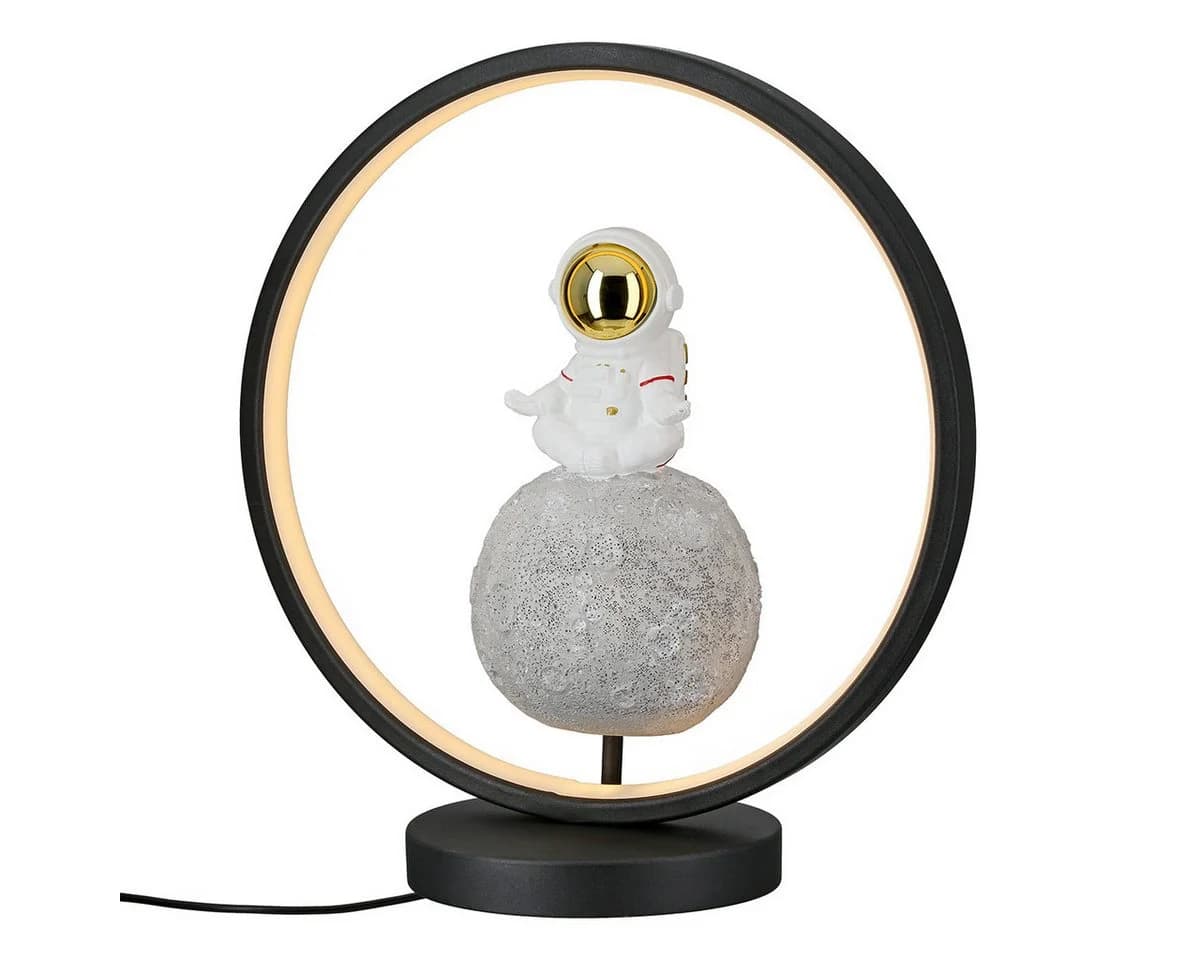 Gilde LED Tischleuchte Astronaut Juno USB Designleuchte Kunstharz - Bild 2