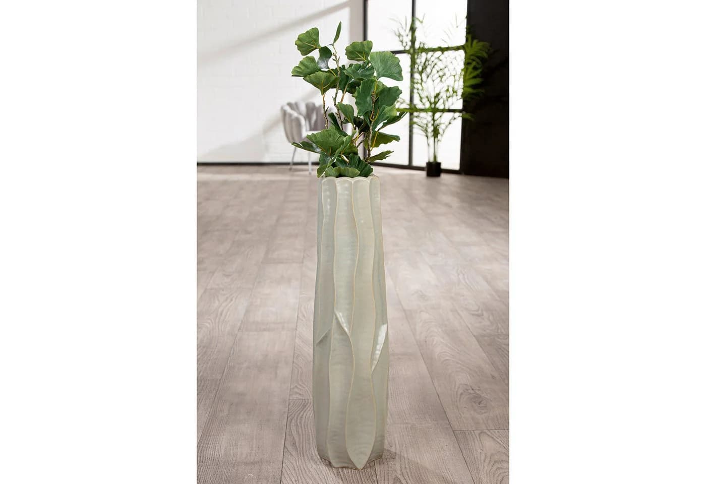 GILDE Bodenvase Fortuna Grün