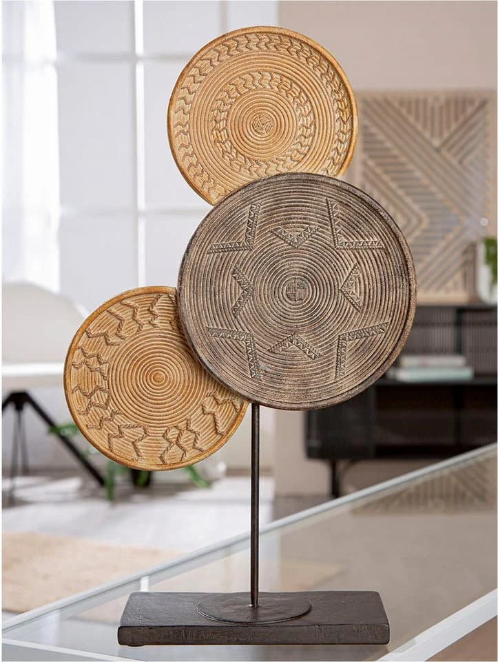 Casablanca by Gilde Esculpida Skulptur Naturfarben