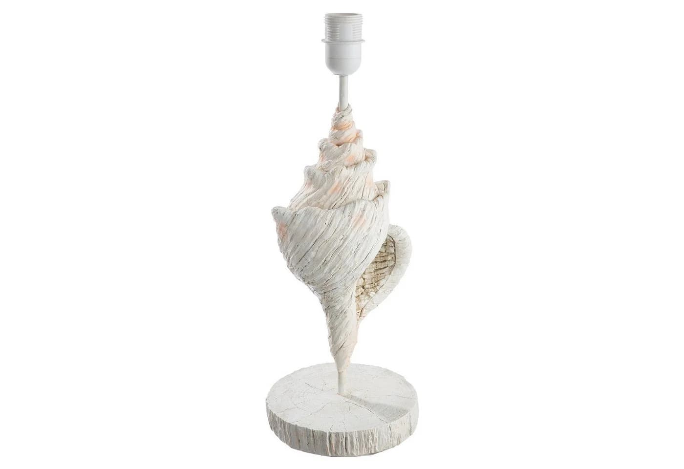 GILDE Tischleuchte SEASHELLS weiß Kunstharz - Bild 3