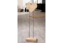 GILDE Standrelief SOUL Herzmotiv Holz Natur Bild 1