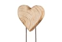 GILDE Standrelief SOUL Herzmotiv Holz Natur Bild 3