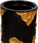 GILDE Übertopf Famosa XXL rund Gold Schwarz Fiberglas Bild 3