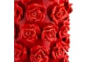 Elegante Rot Keramik Vase Bild 4