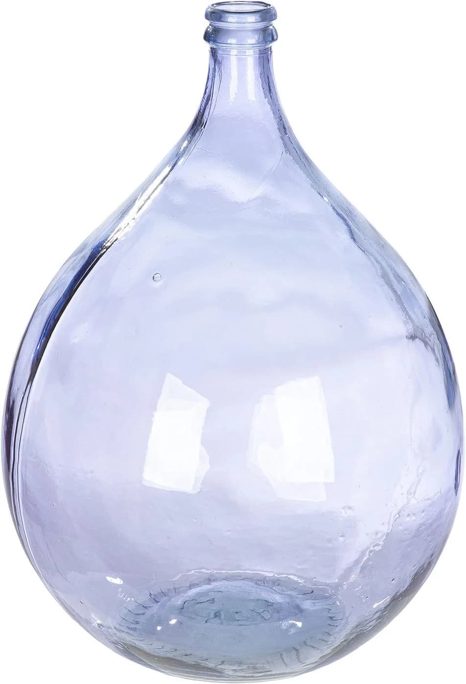 GILDE Bodenvase Cordoba rund Flieder Glas