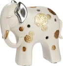Gilde Skulptur Elefant Midas Kunstharz Beige/Gold/Silber Bild 5