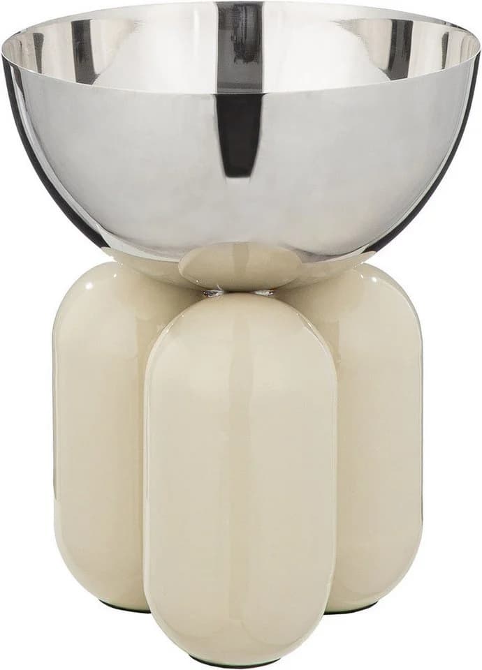 GILDE Deko-Schale Lille creme mit Filzgleitern - Bild 2
