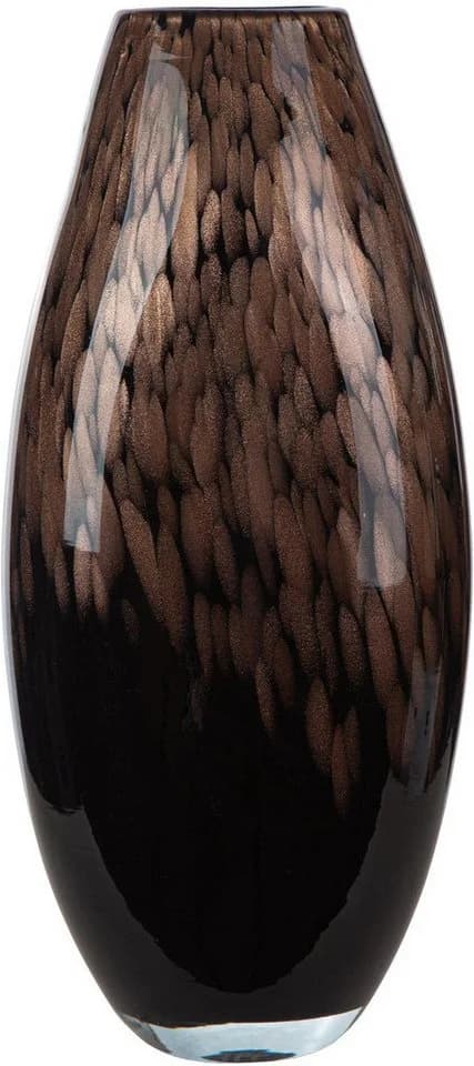 Gilde Tischvase Lemark Glas Schwarz Gold - Bild 3