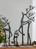 Casablanca by Gilde Tierfigur Standrelief Rentier Bild 2