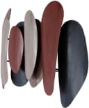 CASABLANCA BY GILDE Wandrelief Bueno Metall Anthrazit Braun Creme Bild 1