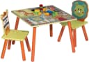 Woltu Kindersitzgruppe 3-tlg. Waldtiere Tisch mit 2 Stühlen Bild 2