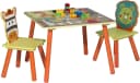 Woltu Kindersitzgruppe 3-tlg. Waldtiere Tisch mit 2 Stühlen Bild 4