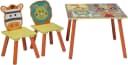 Woltu Kindersitzgruppe 3-tlg. Waldtiere Tisch mit 2 Stühlen Bild 5
