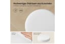 Woltu Drehhocker 2er Set höhenverstellbar Kunstleder Schwarz/Grau/Weiß Bild 5