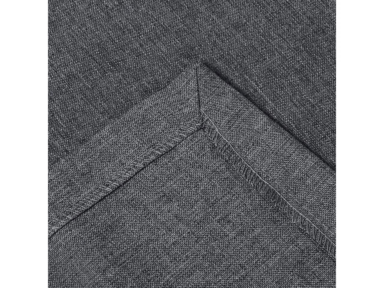 Woltu Tischdecke Grau 100% Polyester Leinenoptik Wasserabweisend - Bild 5