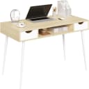 Woltu Schreibtisch 1-St. 120x58cm Arbeitstisch Computertisch Wohnzimmer Bild 2