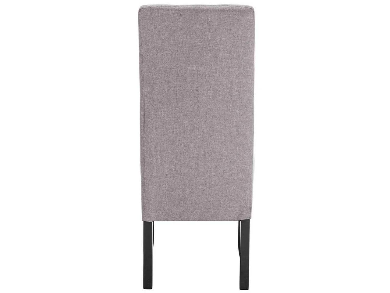Woltu Esszimmerstuhl Set 2 St. Grau Massivholz Modern - Bild 4