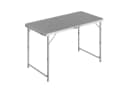 Woltu Campingtisch Grau Höhenverstellbar Klapptisch Aluminium MDF Bild 2