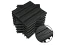 Woltu WPC-Fliesen 11er Set Anthrazit Holzoptik Bild 2