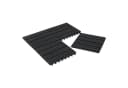 Woltu WPC-Fliesen 11er Set Anthrazit Holzoptik Bild 5