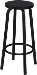 Woltu Barhocker 2er Set Schwarz MDF Metall Industriell Bild 4