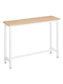 Woltu Bartisch Metallgestell MDF-Platte 140x40x100cm Bild 2