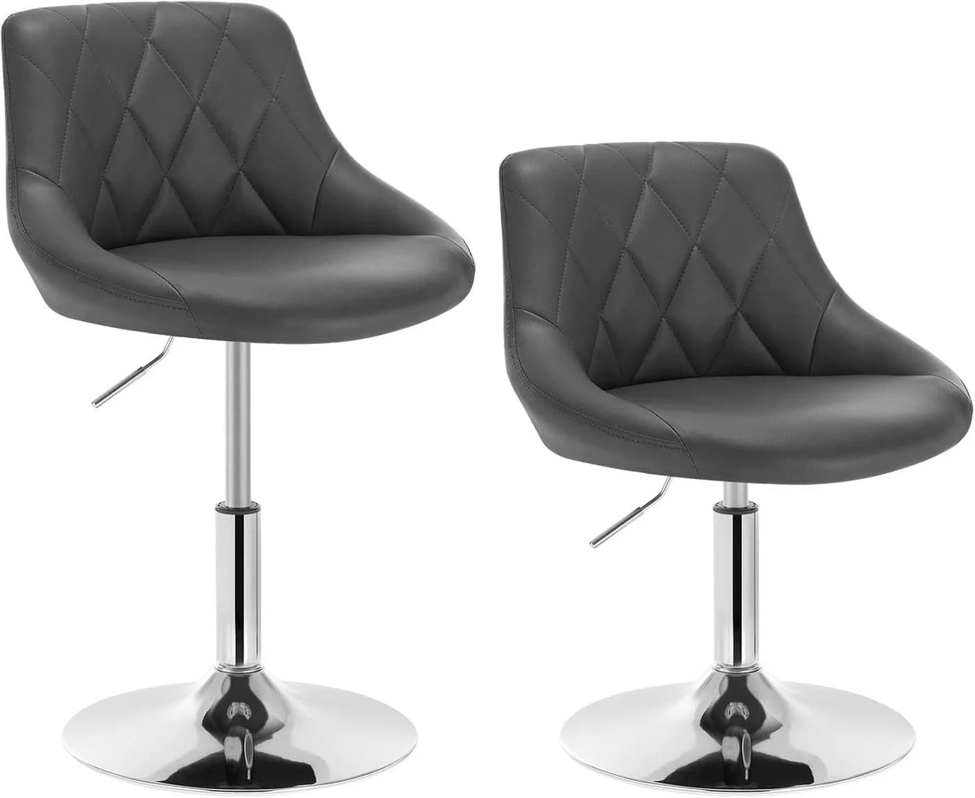 Woltu Barhocker 2er Set höhenverstellbar Kunstleder Modern - Bild 2