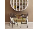 Woltu Barhocker 2er Set Braun Kunstleder Stahl Bild 1