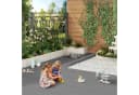 Woltu WPC-Fliesen 12 St. Terrassendielen Holz-Optik 30x60cm mit Klicksystem Bild 1