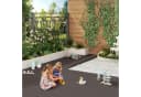 Woltu WPC-Fliesen 30x60cm Anthrazit Braun Grau Coffee Klicksystem Bild 1