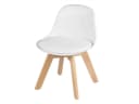 Woltu Kinderstuhl Weiß Massivholz Buche Modern Bild 2