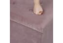 Woltu Faltbarer Sitzhocker Rosa mit Stauraum Bild 5