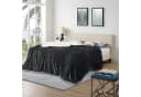 Woltu Kuscheldecke Doppelseitig Flanell Sherpa Grau Anthrazit Bild 1