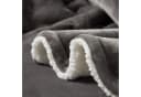 Woltu Wohndecke Kuscheldecke Grau Anthrazit Polyester Doppelseitig Bild 2