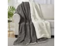 Woltu Wohndecke Kuscheldecke Grau Anthrazit Polyester Doppelseitig Bild 3