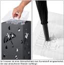 Woltu Schirmständer Anthrazit mit Wasserauffangschale und 4 Haken Bild 5