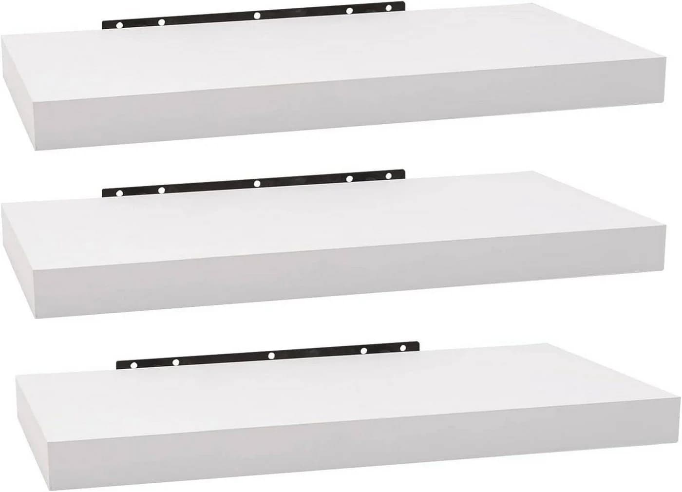 Woltu Wandregal Set 3-tlg. Wandboard für Deko aus MDF Holz - Bild 2