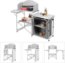 WOLTU Campingtisch Faltbar mit Aluminiumgestell & Tragetasche Bild 4
