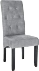 Woltu Esszimmerstuhl 4er-Set Samt Massivholz Bild 5